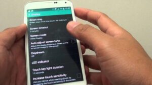 Samsung SG5 Increase Touch Sensitivity