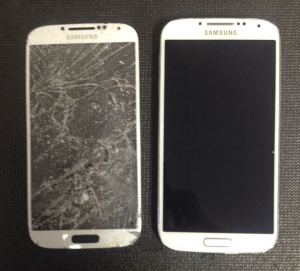 Removed Glass Samsung Galaxy S4
