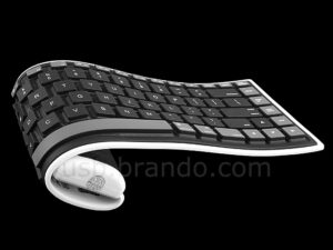 USB Brando Flexible Bluetooth Mini Keyboard
